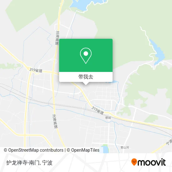 护龙禅寺-南门地图