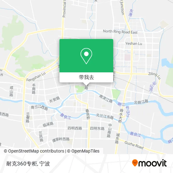 耐克360专柜地图