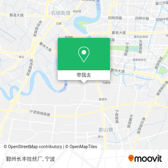 鄞州长丰拉丝厂地图