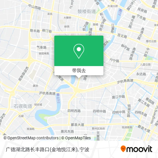 广德湖北路长丰路口(金地悦江来)地图