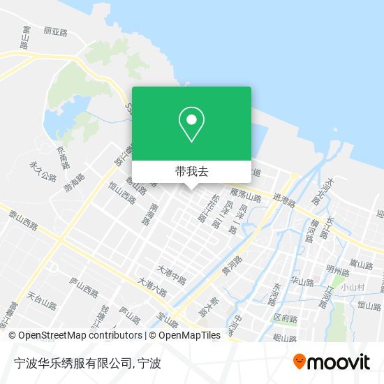 宁波华乐绣服有限公司地图