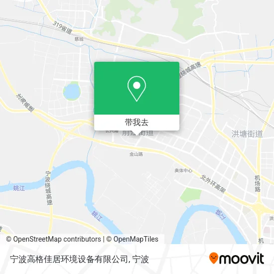 宁波高格佳居环境设备有限公司地图