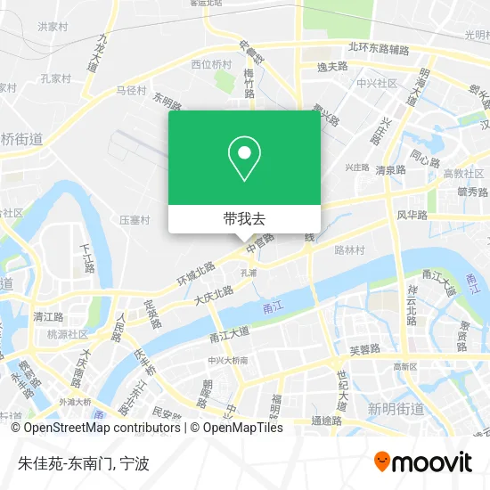 朱佳苑-东南门地图