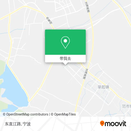 东直江路地图