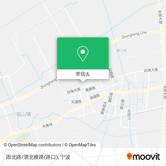 固北路/泗北横路(路口)地图