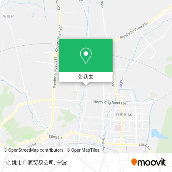 余姚市广源贸易公司地图