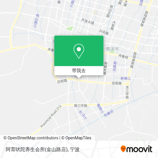 阿育吠陀养生会所(金山路店)地图