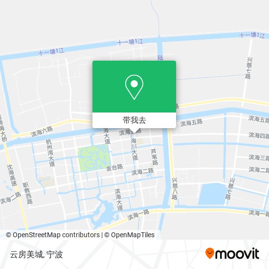 云房美城地图