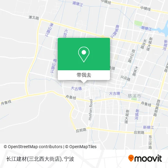长江建材(三北西大街店)地图