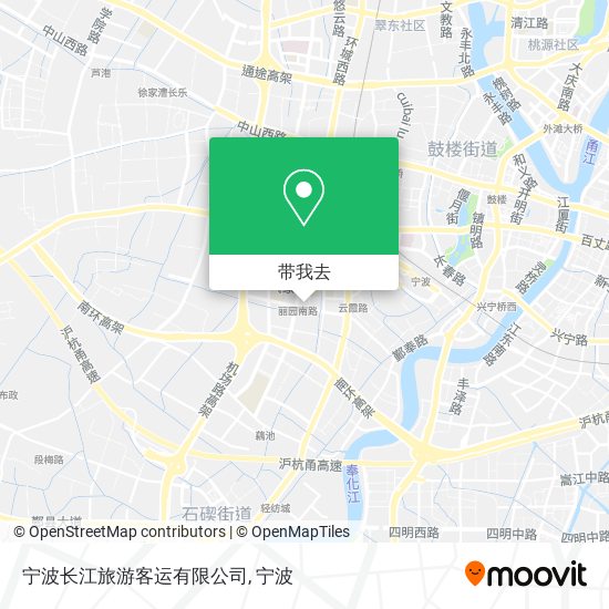宁波长江旅游客运有限公司地图