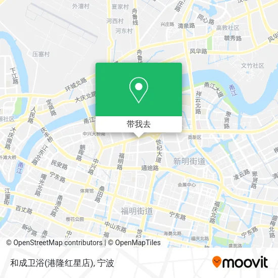和成卫浴(港隆红星店)地图