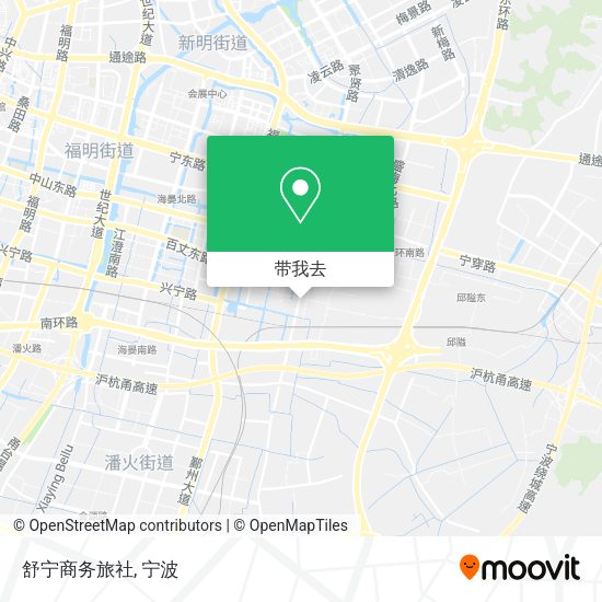 舒宁商务旅社地图