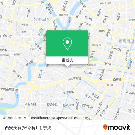 西安美食(宋诏桥店)地图