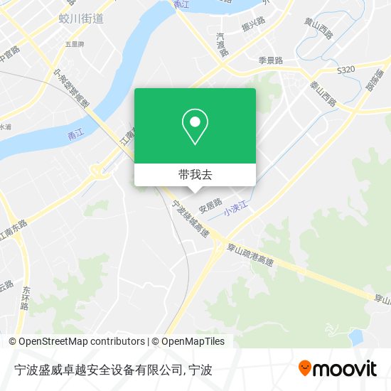 宁波盛威卓越安全设备有限公司地图