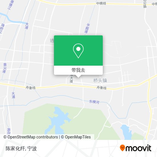 陈家化纤地图