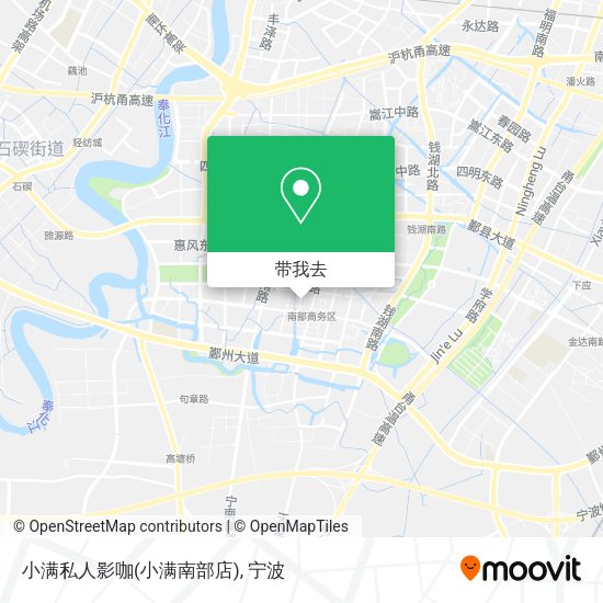 小满私人影咖(小满南部店)地图