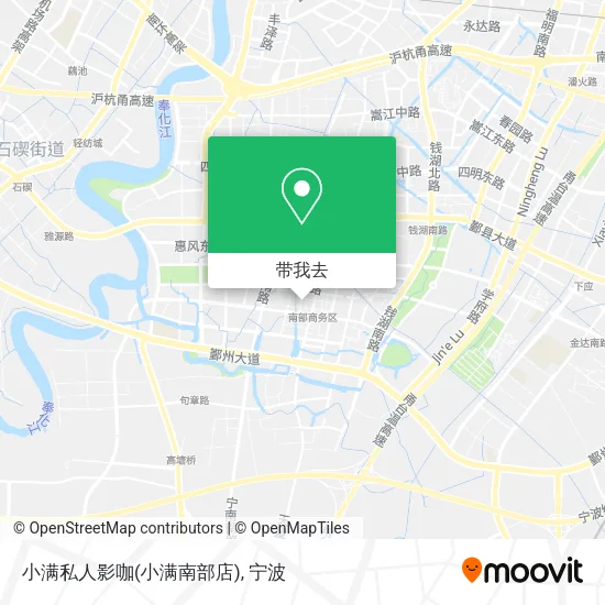 小满私人影咖(小满南部店)地图