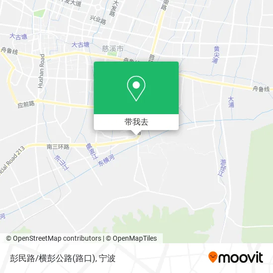 彭民路/横彭公路(路口)地图