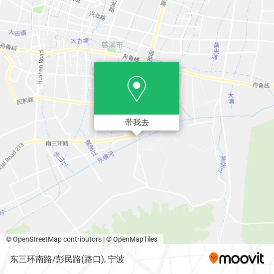 东三环南路/彭民路(路口)地图