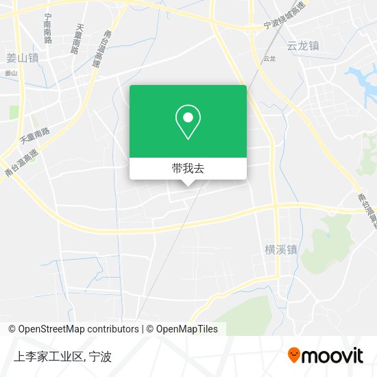 上李家工业区地图