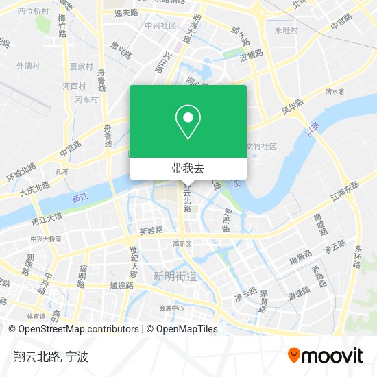翔云北路地图