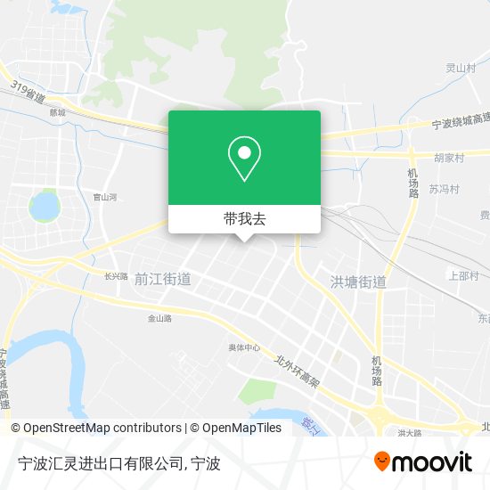 宁波汇灵进出口有限公司地图