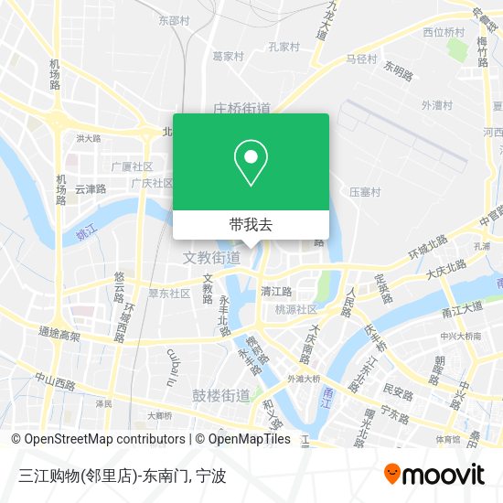 三江购物(邻里店)-东南门地图