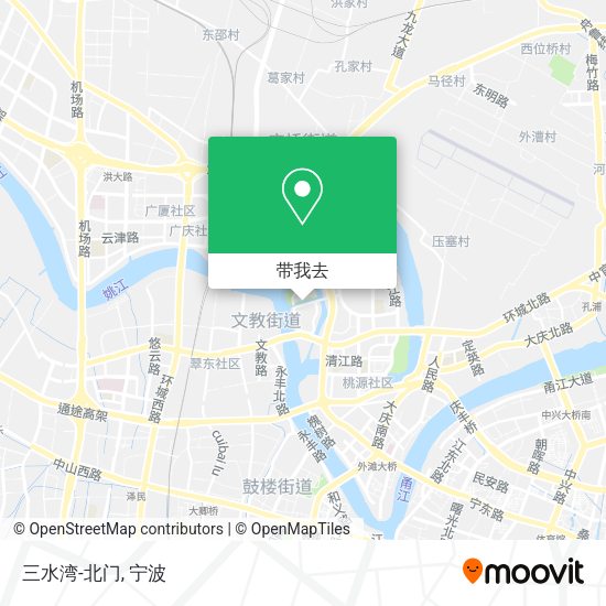 三水湾-北门地图