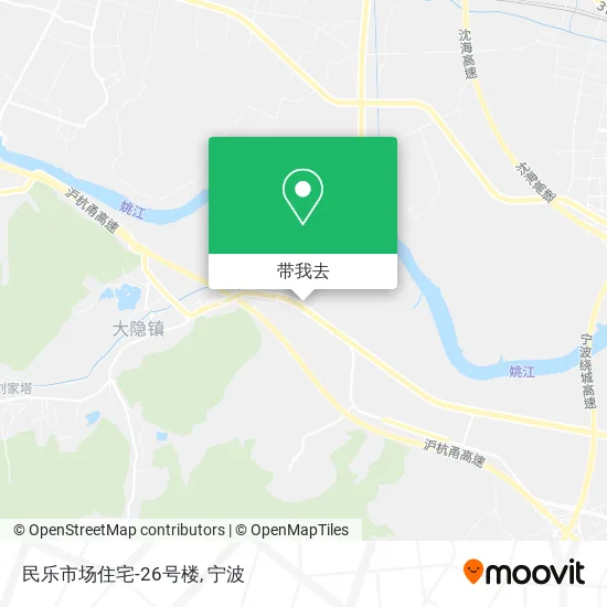民乐市场住宅-26号楼地图