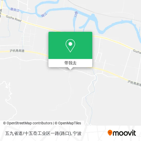 五九省道/十五岙工业区一路(路口)地图