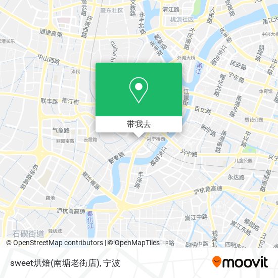 sweet烘焙(南塘老街店)地图