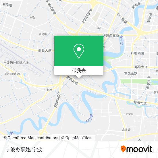 宁波办事处地图
