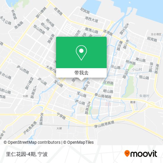 里仁花园-4期地图