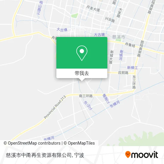 慈溪市中甬再生资源有限公司地图