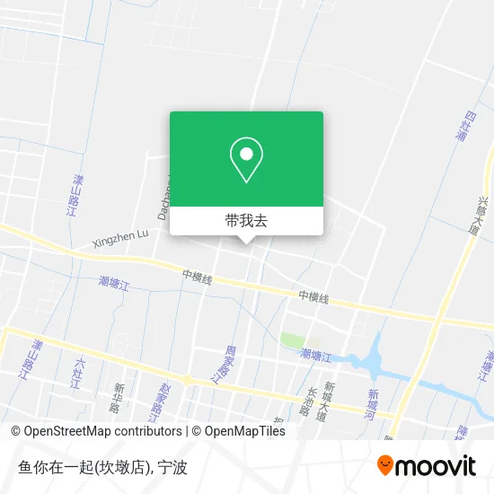 鱼你在一起(坎墩店)地图
