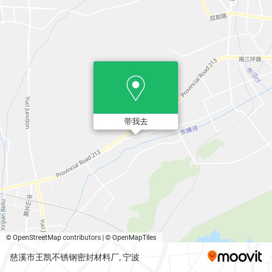 慈溪市王凯不锈钢密封材料厂地图