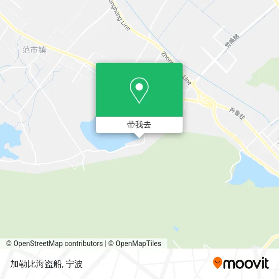 加勒比海盗船地图