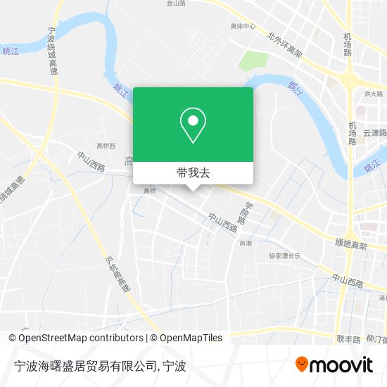 宁波海曙盛居贸易有限公司地图