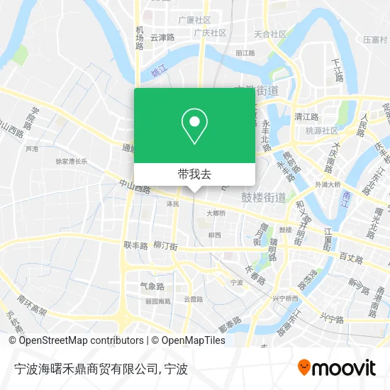 宁波海曙禾鼎商贸有限公司地图