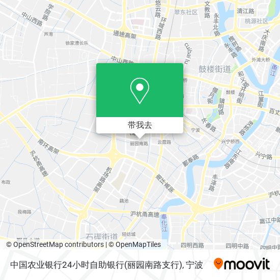 中国农业银行24小时自助银行(丽园南路支行)地图
