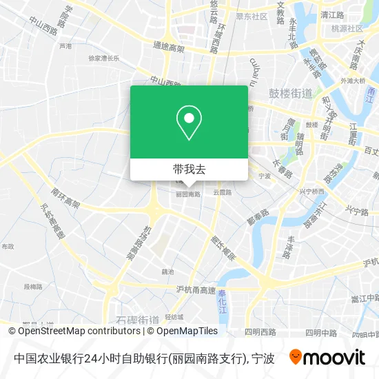 中国农业银行24小时自助银行(丽园南路支行)地图