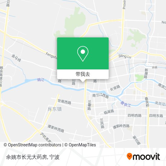 余姚市长元大药房地图