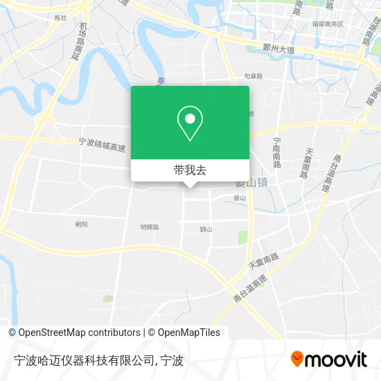 宁波哈迈仪器科技有限公司地图