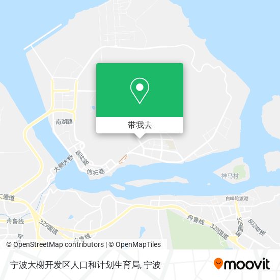 宁波北仑大榭地图图片