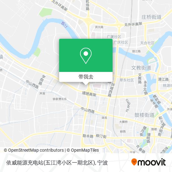 依威能源充电站(五江湾小区一期北区)地图