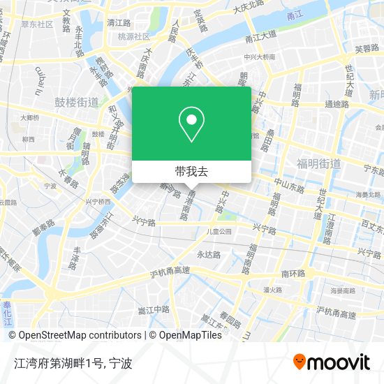 江湾府第湖畔1号地图