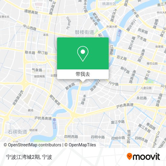 宁波江湾城2期地图