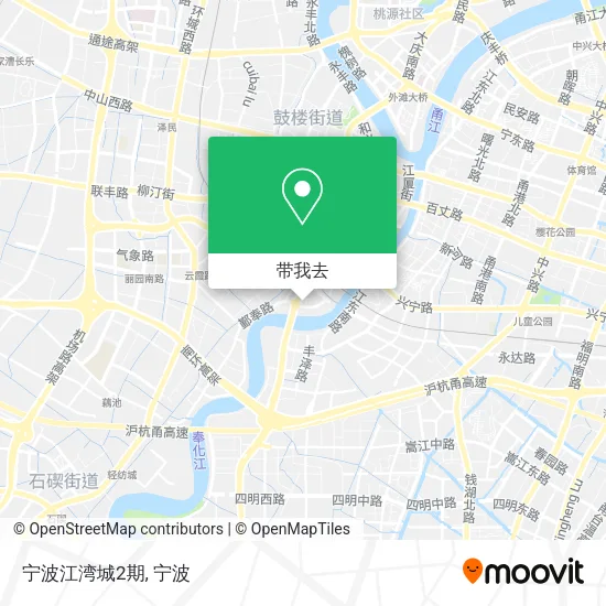 宁波江湾城2期地图