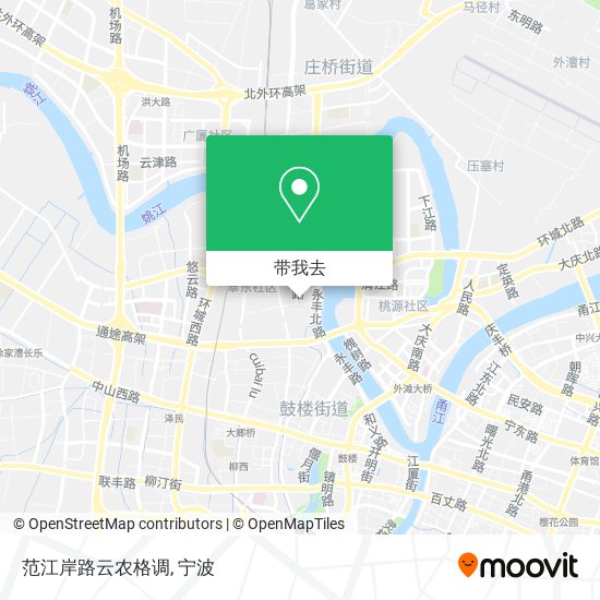 范江岸路云农格调地图