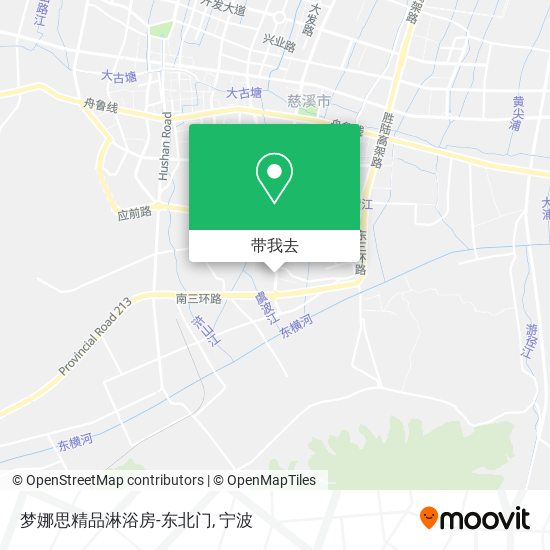 梦娜思精品淋浴房-东北门地图